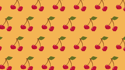 Pineapple tropical fruit raster background