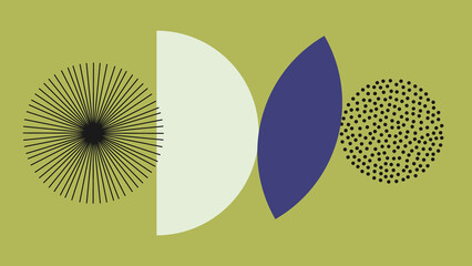 Minimal modern arc background