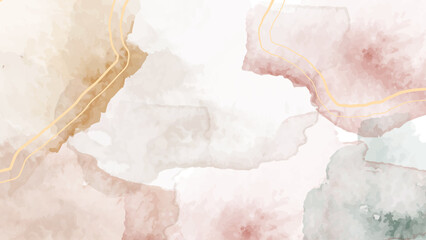 Minimal watercolor soft background