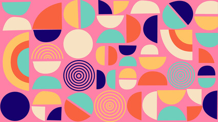 Vibrant colorful design background