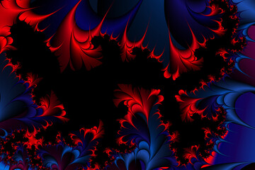 abstract colorful background. Fractal pattern J. Geometric mosaic. Textured, shiny, ornamemental ...