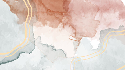 Muted watercolor abstract background