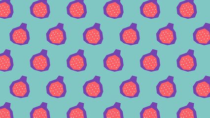 Pomegranate red fruit raster background