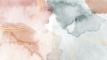 Pastel watercolor art background