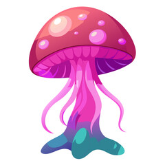 illustration of a mushroom