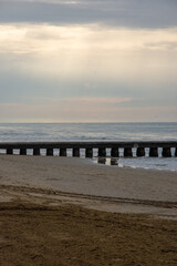 mare a fine estate senza persone