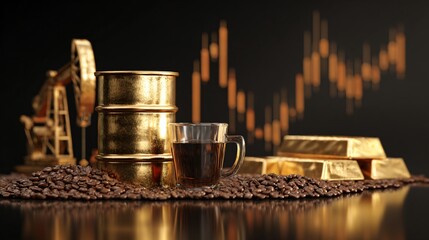 Professional Commodity Business and Economic Image for Marketing Strategies