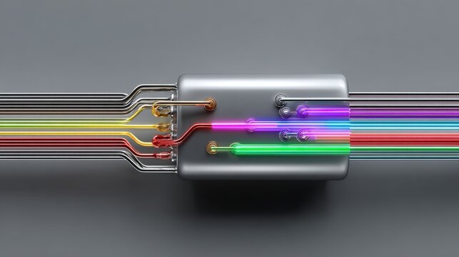 Zener-diode prism with thick cathode band in a soft gray setting