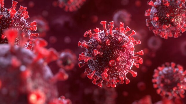 Coronavirus Outbreak in High Definition - Impactful and Relevant Stock Photo - Powered by Adobe