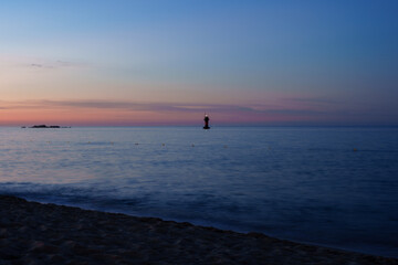 Lighthouse at Dusk, Gangneung Beach