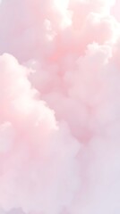Fototapeta premium Beautiful fluffy cloud background with pastel color nature abstract background.