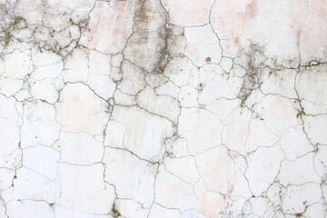 old cracked wall