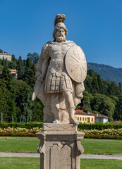 Obraz premium Villa Olmo Statue