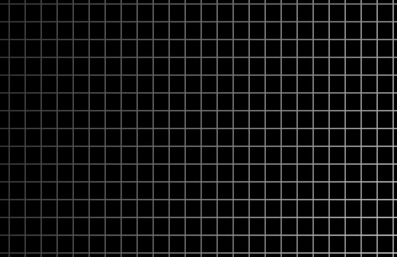 Sleek black grid background for modern designs, adaptable for web design, user interfaces, and technical layouts with precise lines