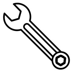 wrench and screwdriver