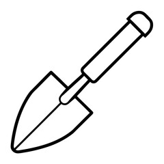 garden trowel icon