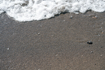 sea waves on the beach