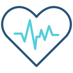 Health  Outline Color Icon