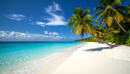 Fototapeta premium Tropical beach paradise (19)