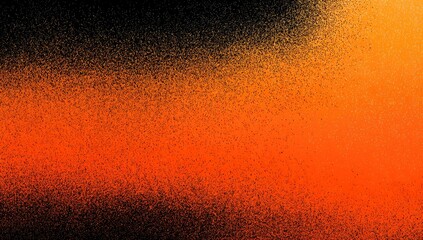Abstract gradient of orange and black