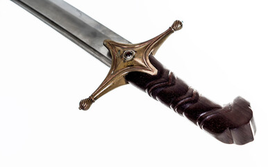 sword handle on a white background
