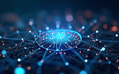 Big data technology data science analysis artificial intelligence generative ai deep learning machine learning algorithm neural flow network analytics innovation abstract futuristic. 3d rendering.