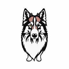 Black Collie Icon