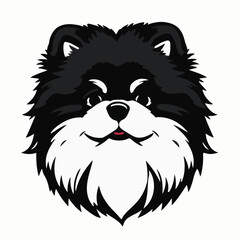 Black Chow-Pom Animal Symbol
