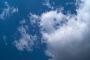 Fototapeta premium blue sky and clouds