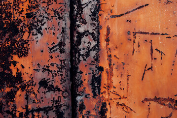 old rusty metal background