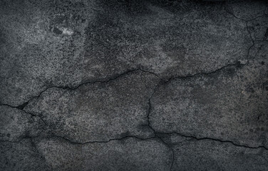 Abstract grunge concrete cracked wall texture for background.