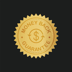 Best seller sticker label gold badge laurel