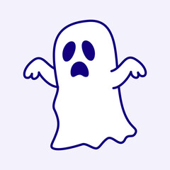 Boo A friendly ghost is ready to celebrate Halloween