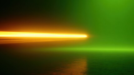 Abstract glowing light line graphic design