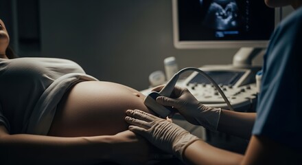 Prenatal Ultrasound Expectant Mothers Fetal Checkup