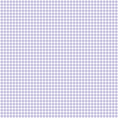 Lavender and White Gingham Pattern - Classic Checkered Background