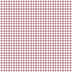Burgundy and White Gingham Pattern - Classic Checkered Background