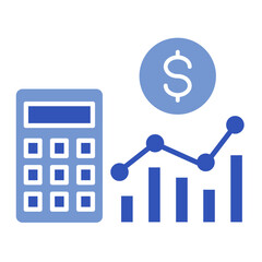 Budget Metrics  Icon Element For Design