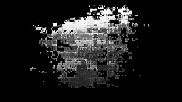 Morphing Abstract Cloud Formation in Motion