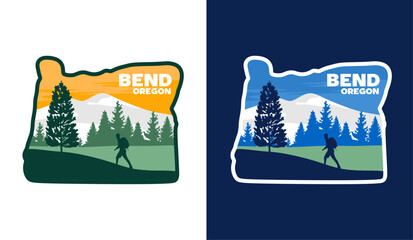 beautiful view in Bend, Oregon, United States