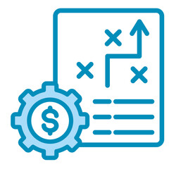Strategic Planning  Icon Element For Design