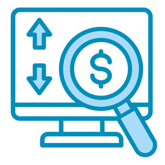 Budget Monitoring  Icon Element For Design