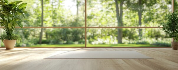 Interior view with natural light plants and a calming ambience