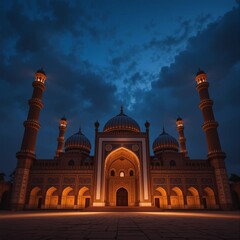 Mosque i the night