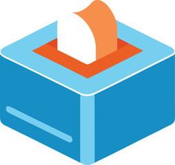 blue box with arrow element data