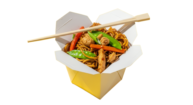 Delicious Chicken Veggie Lo Mein Noodles - Order Online Today! - Powered by Adobe