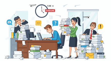 Vector Minimalist SVG Icon Set with Geometric Circles and Lines in Flat Design Style