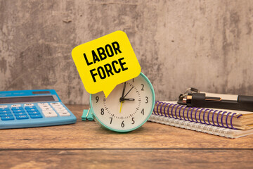 May Day, May 1. Small chalk board with text Labor Day. International Workers' Day