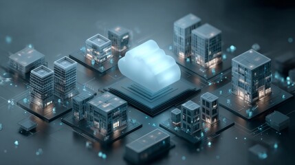 High-Resolution Cloud Computing Infrastructure with Data Center Clusters and Virtualization Elements for Enterprise Data Management