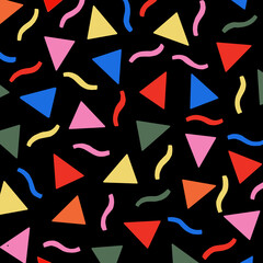 abstract geometric background, triangle pattern